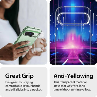 Silicone Soft Ultra Thin Case for Google Pixel 9 8A 8 7 7A 6A 6 Pro XL Clear Shell Transparent Back Cover for Google 8 a 9 XL